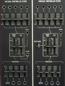 Roland System-700 のVCF パネル