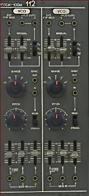 Roland System-100M の VCO