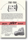 Paia 総合カタログ（1974 年）J：ステレオパンナーと足形フットスイッチ